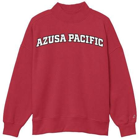 Diana Mock Neck Sweatshirt Azusa Pacific Arch