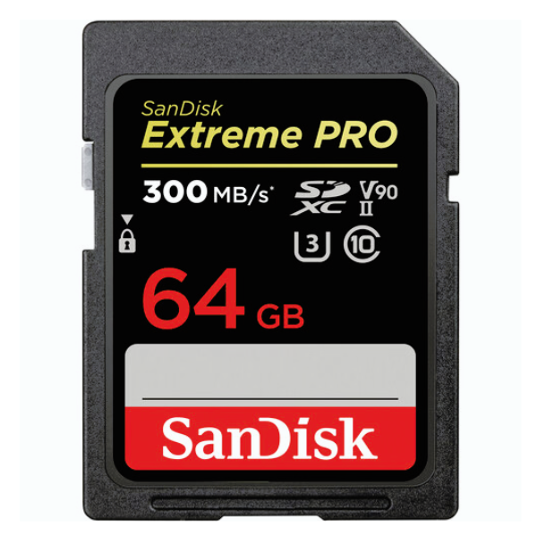 SanDisk Extreme PRO SDXC UHS-II Memory Card