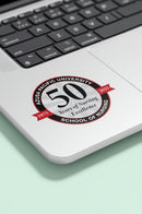 50th Anniversary Nursing Sticker