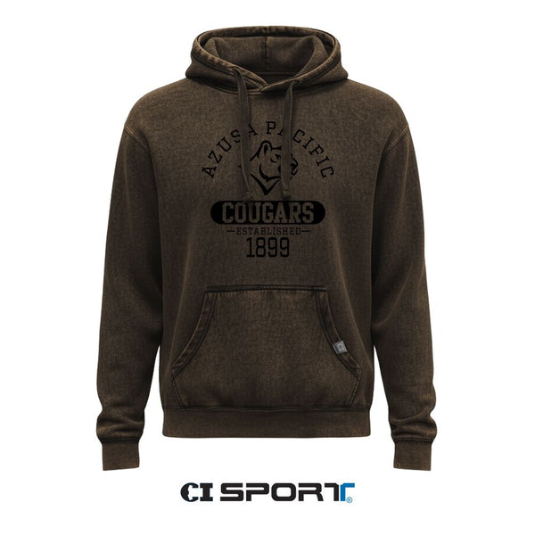 Azusa Pacific Cougars 1899 Acid Wash Hood