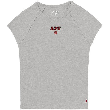 League APU Hibiscus Ribbed T-shirt