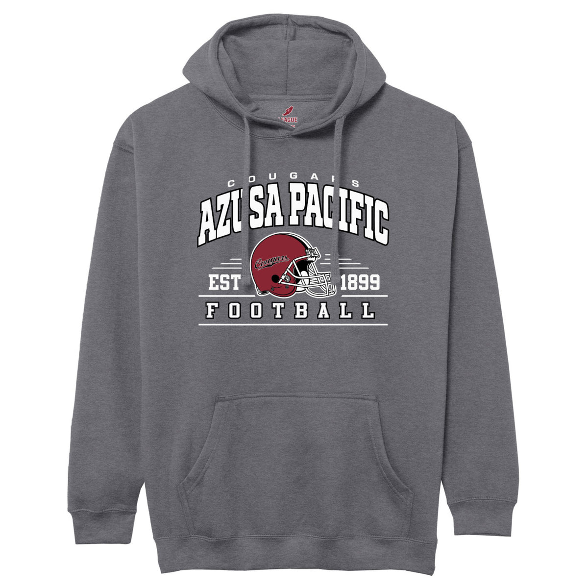 Azusa Pacific University Cougars Football Helmet Fleece Hoodie