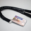 Woven APU Lanyard W/ Card Dispenser