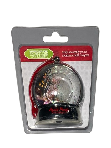 Snowglobe Picture Frame Ornament