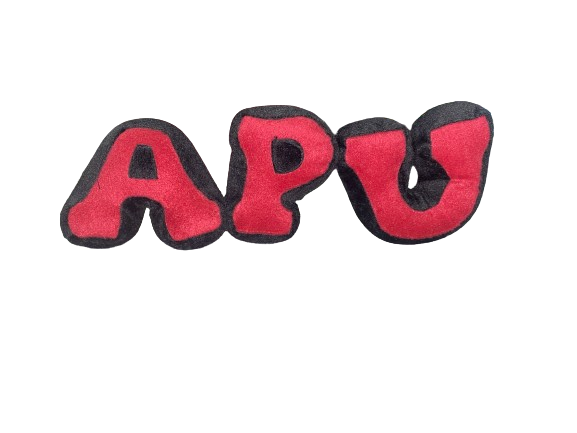 APU Letters Plush