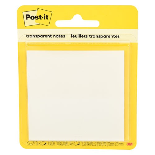 Post-it Transparent Notes
