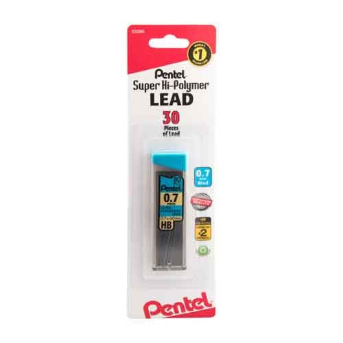 Super Hi-Polymer Lead, 0.7mm, Medium, 30 Count