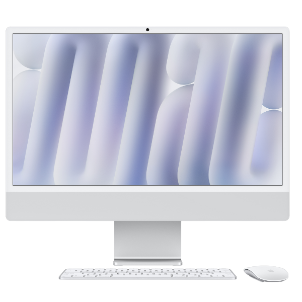 24-inch iMac: Apple M4 chip with 10-core CPU and 10-core GPU, 16GB Memory, 512GB Storage