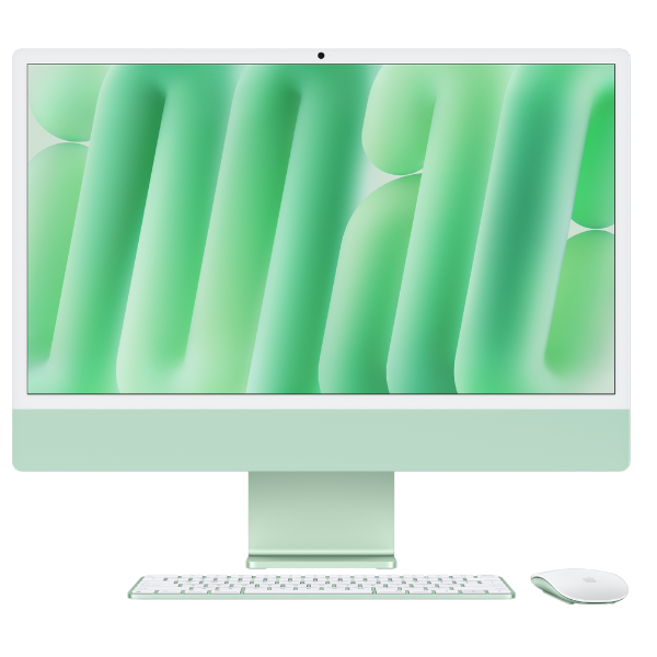 24-inch iMac: Apple M4 chip with 10-core CPU and 10-core GPU 24-inch iMac: Apple M4 chip with 10-core CPU and 10-core GPU