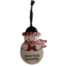 APU Happy Snowman Ornament