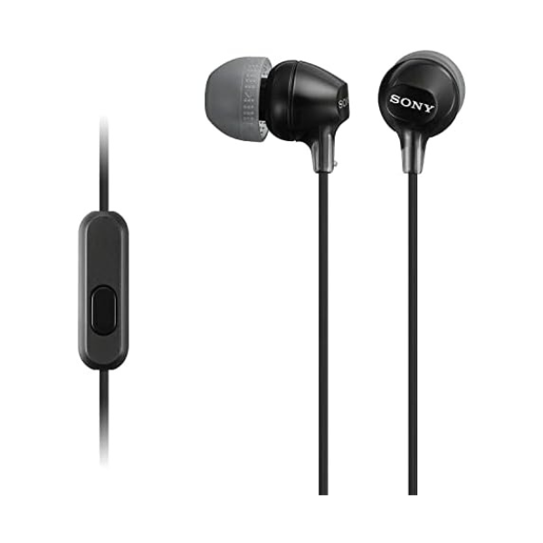 Sony EX15AP Earbuds Black
