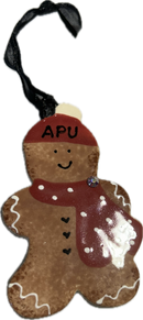 APU Gingerbread Cookie Ornament