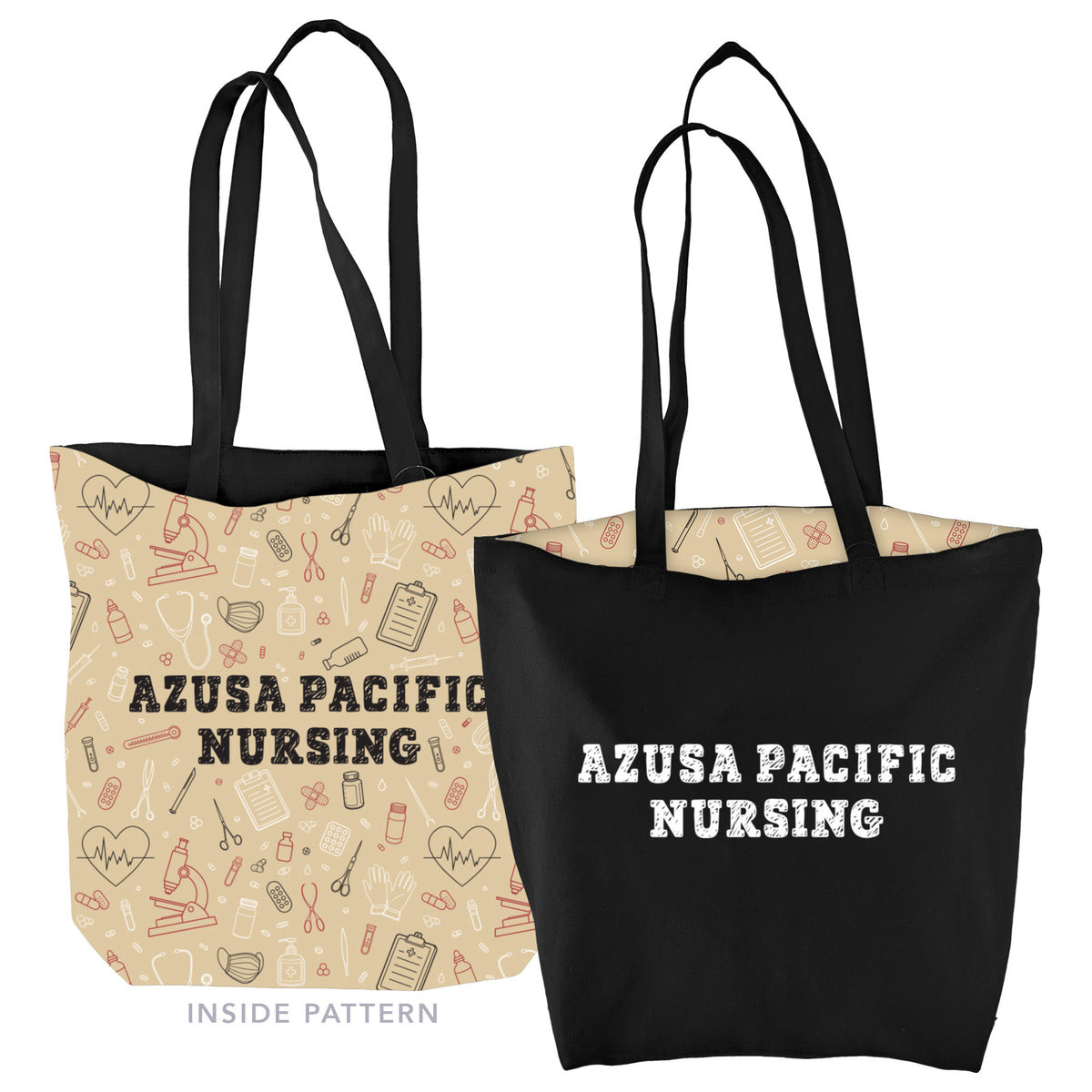 Nursing Reversible Tote Bag