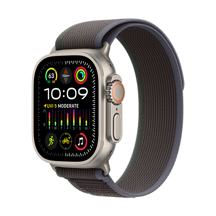 Apple Watch Ultra 2 GPS + Cellular, 49mm Titanium Case with Apple Watch Ultra 2 GPS + Cellular, 49mm Titanium Case with