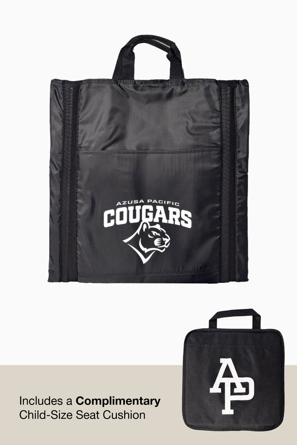 AP Cougars Stadium Seat with Back Support / Childs Seat Cushion Bundle