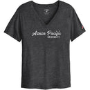 Varsity V-neck T-shirt Cursive Azusa Pacific University