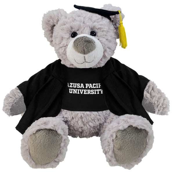 Plush Aly & Abby Bear w/Tee and Grad Outfit