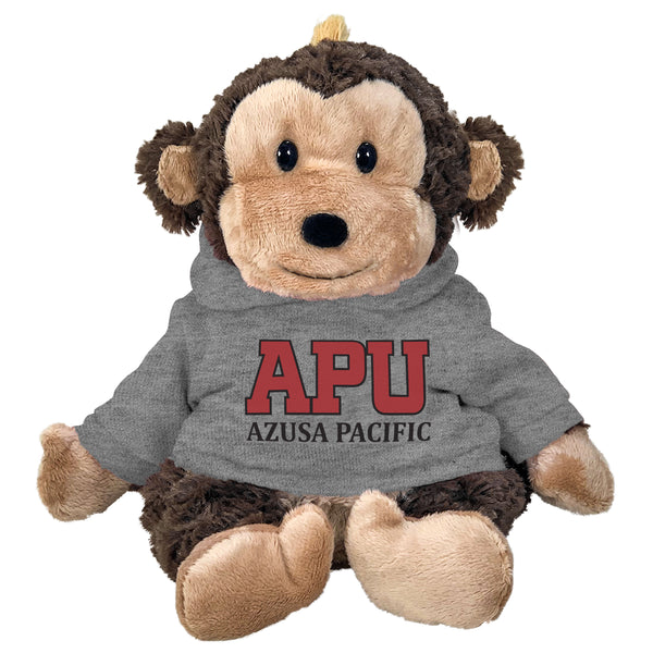 Monkey With Hood Plush