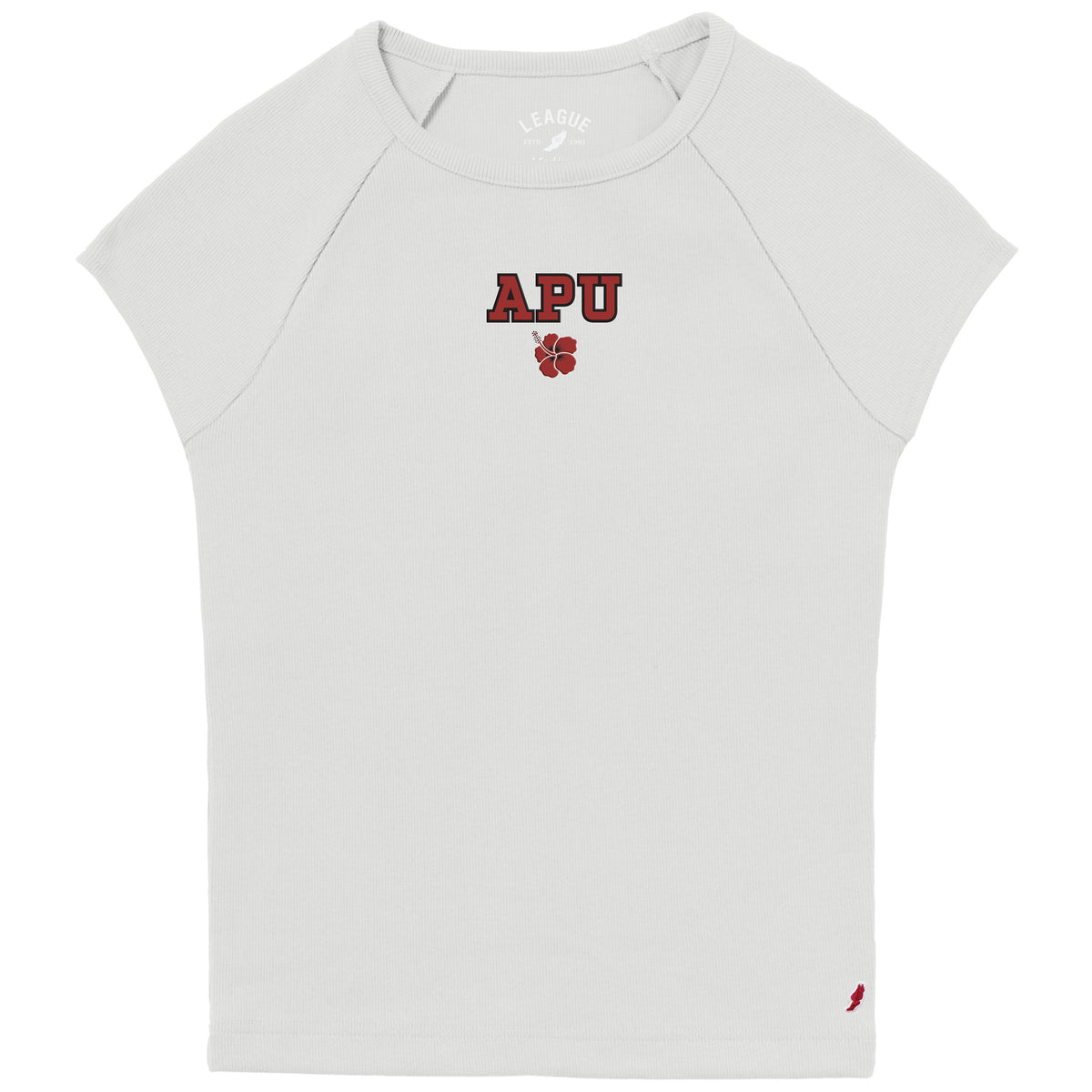 League APU Hibiscus Ribbed T-shirt