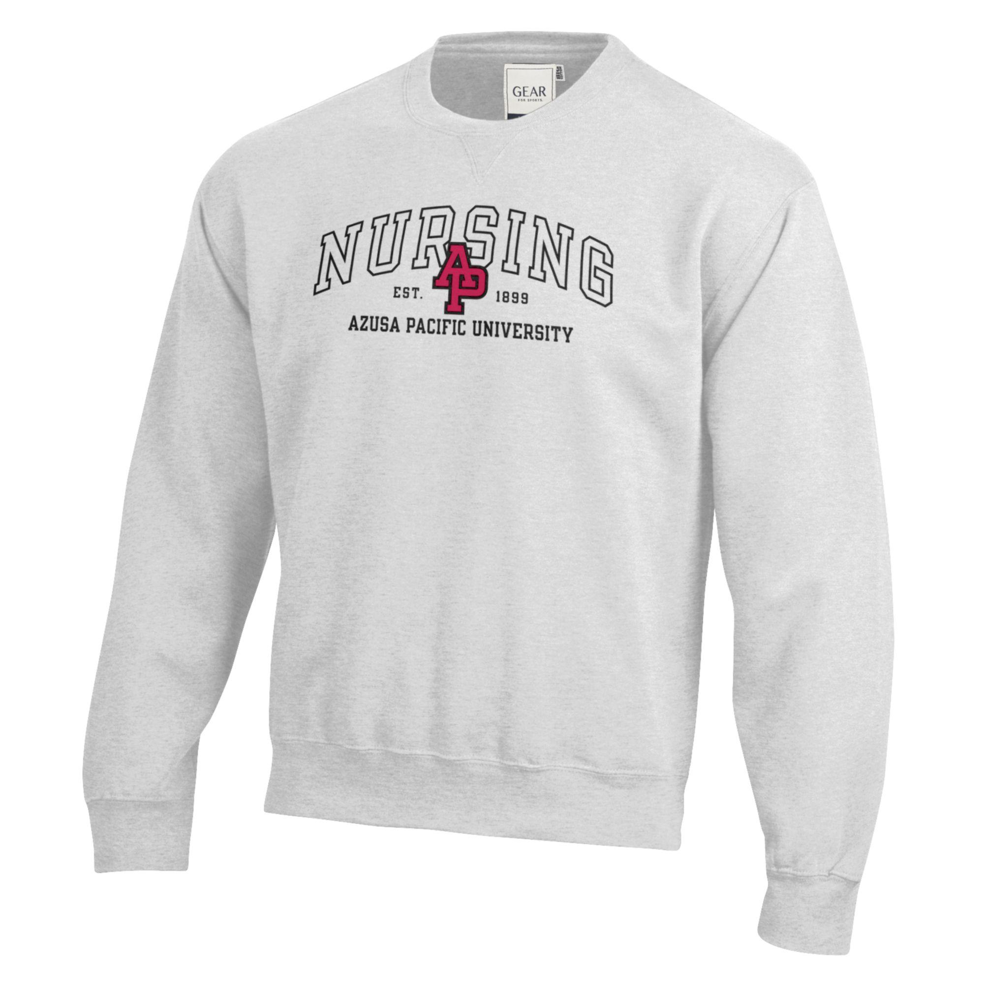 Gear Embroidered Nursing Crew