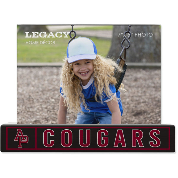 Table Top Stick Picture Frame AP Cougars