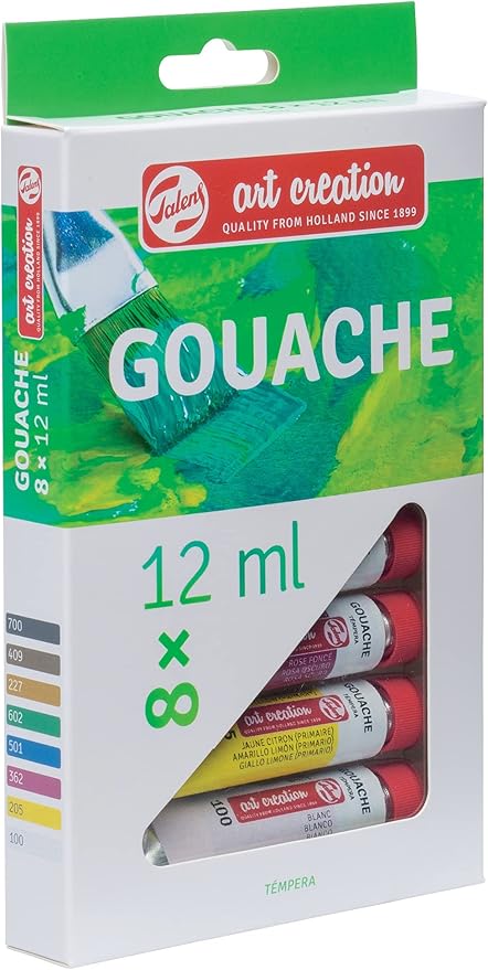 Talens Art Creations Gouache Set 8PK