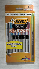 BIC Xtra BOLD Pens 8Pk