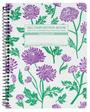 Decomposition Book, Chrysanthemums Sketchbook
