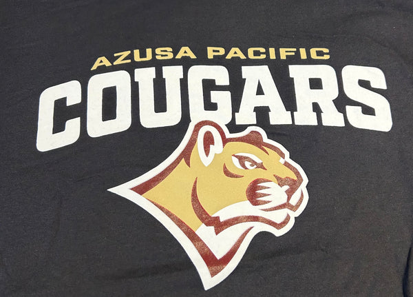 Russell, T-Shirt, Azusa Pacific, Cougars, Cougar Head