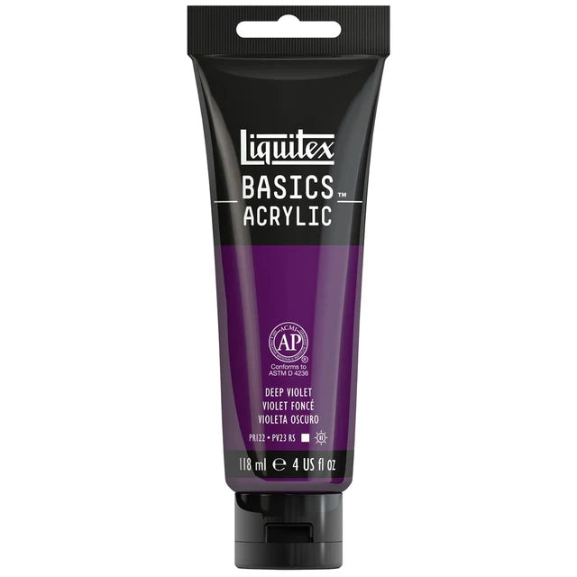 Liquitex Basics Acrylic Deep Violet 4oz