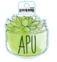 APU Succulent Sticker