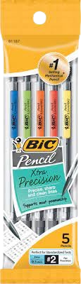 Bic Pencil .5Mm 5Pk Mechanical Pencil