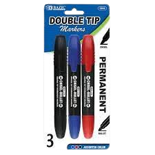 BAZIC MARKER DOUBLE TIP