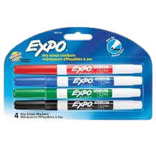 Expo dry erase markers set of 4