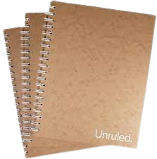 WB NOTEBOOK UNRULED