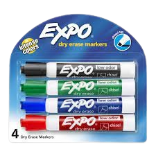 EXPO DRY ERASE MARKERS
