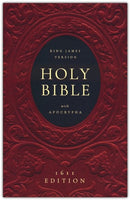 KJV Bible w/ Apocrypha (Hardcover)