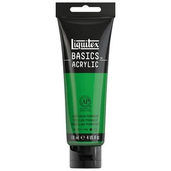 Liquitex Basics Acrylic Light Green 4oz