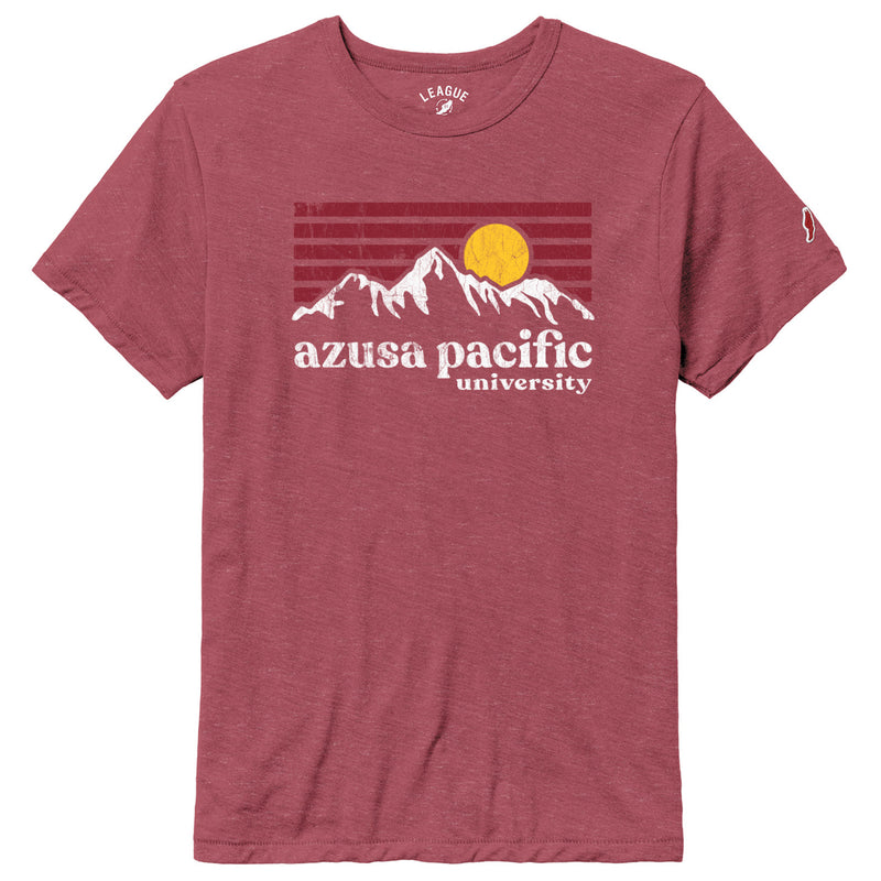 League, T-Shirt,  Azusa Pacific University, Mountain