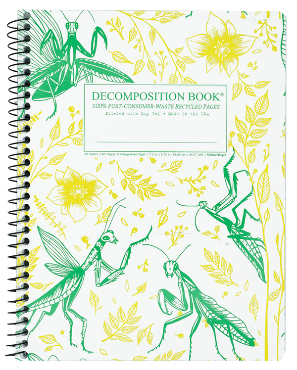 Decomposition Book, Praying Mantises