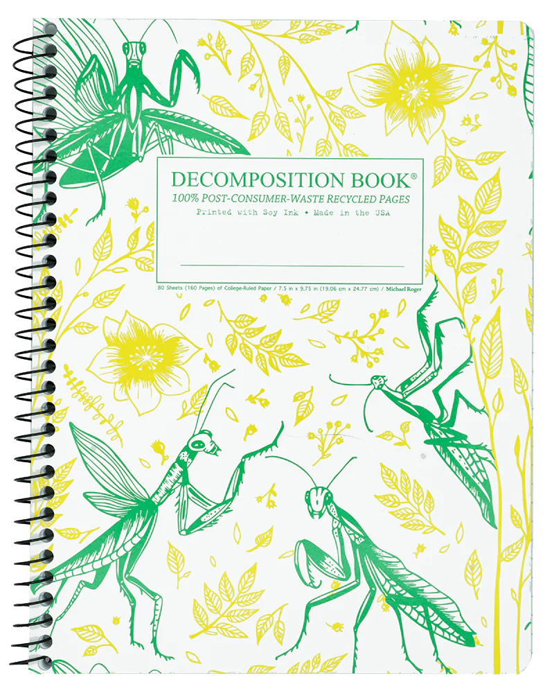 Decomposition Book, Praying Mantises
