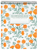 Decomposition Topbound Book, Ca Poppies