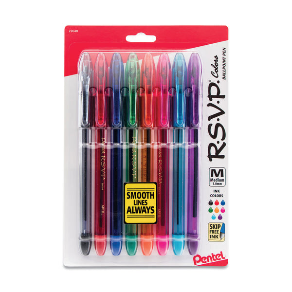 RSVP Ballpoint Pen 8pk