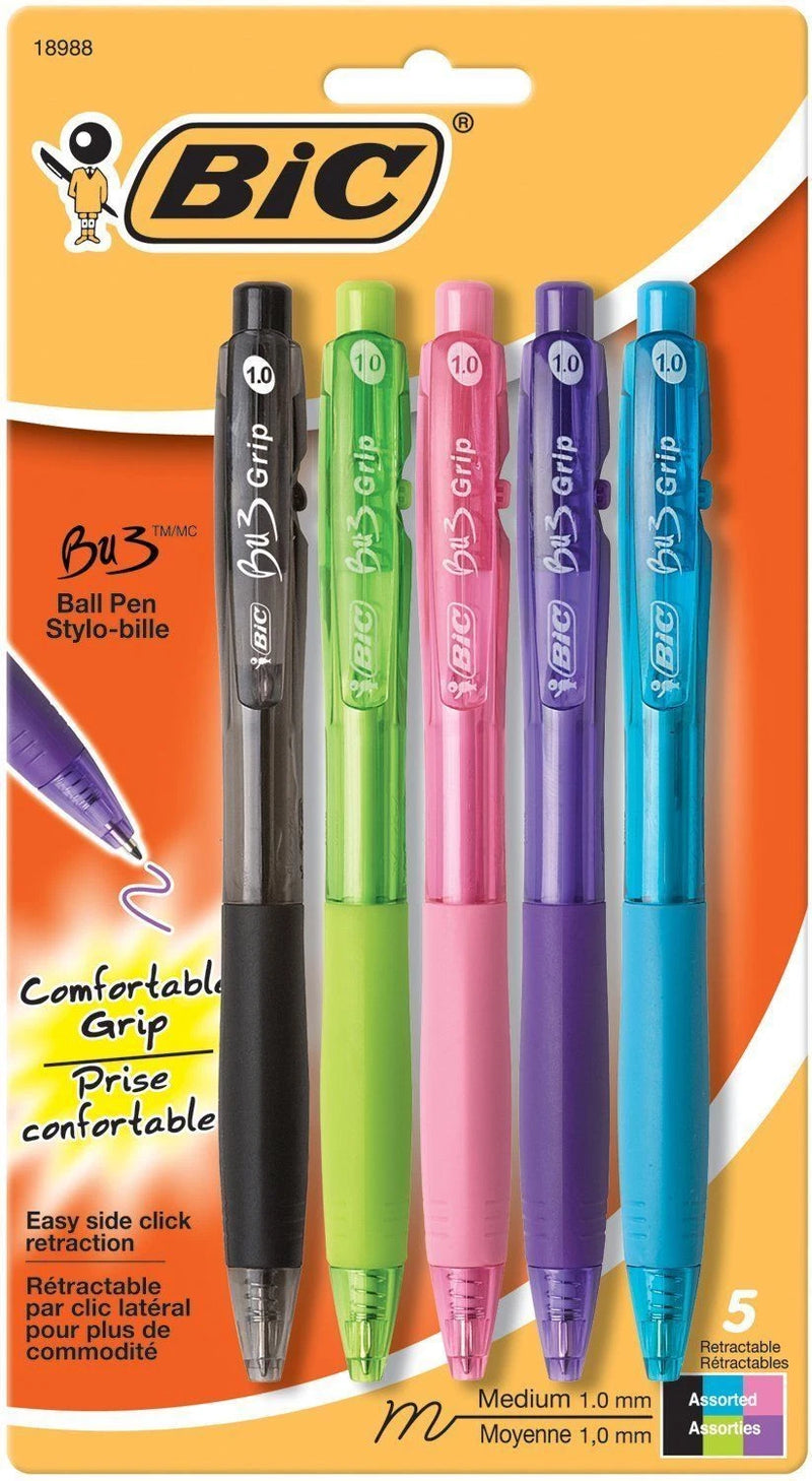 BIC  Comfort Plus Pen 5 Pk