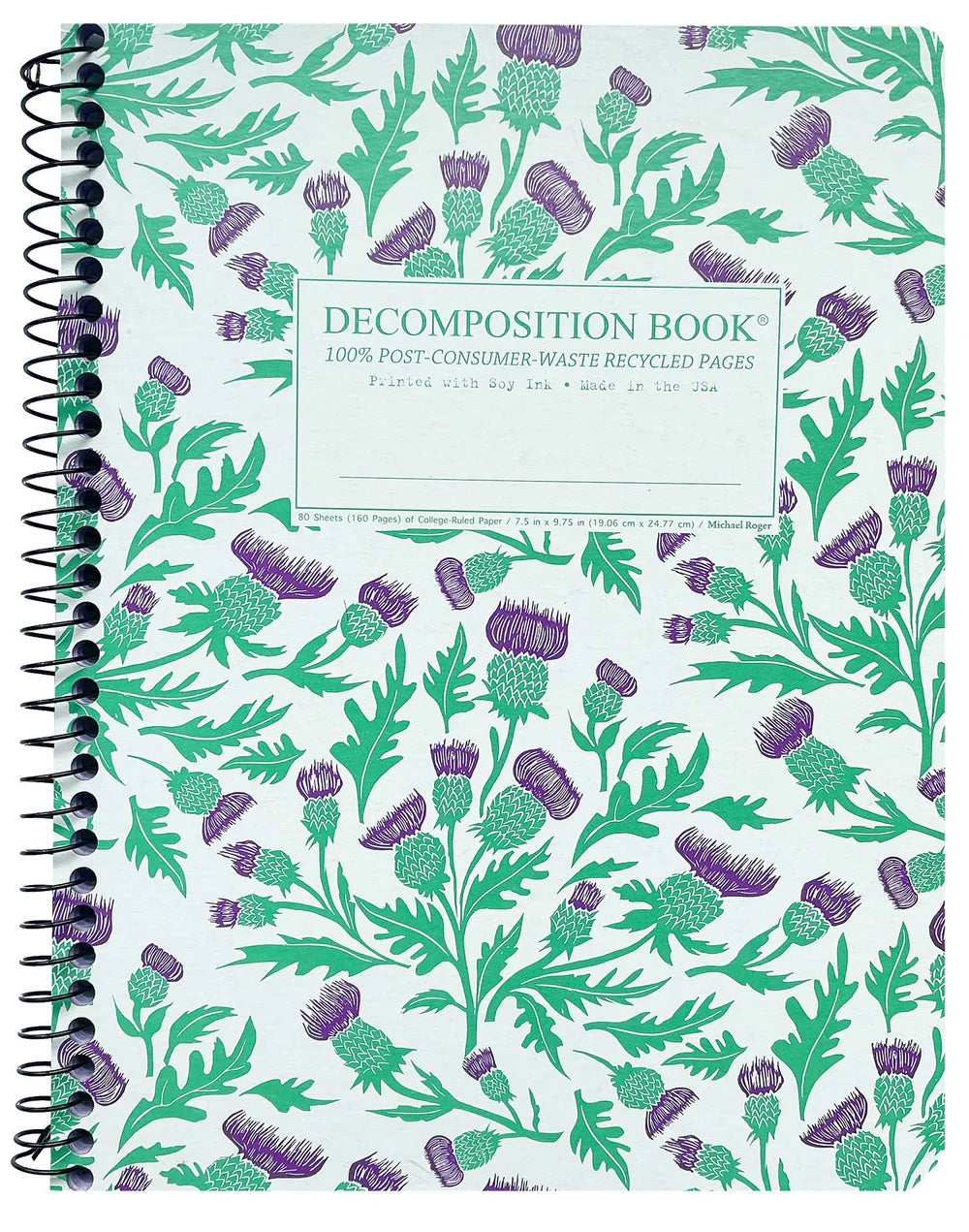 Decomposition Book, Thistles