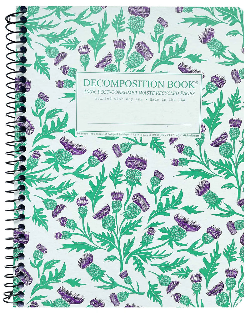 Decomposition Book, Thistles
