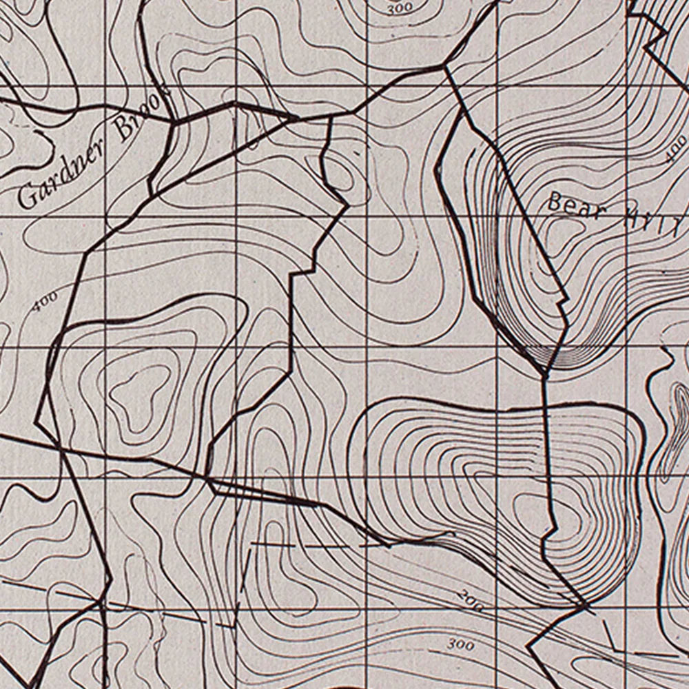 Decomposition Book, Topographical Map