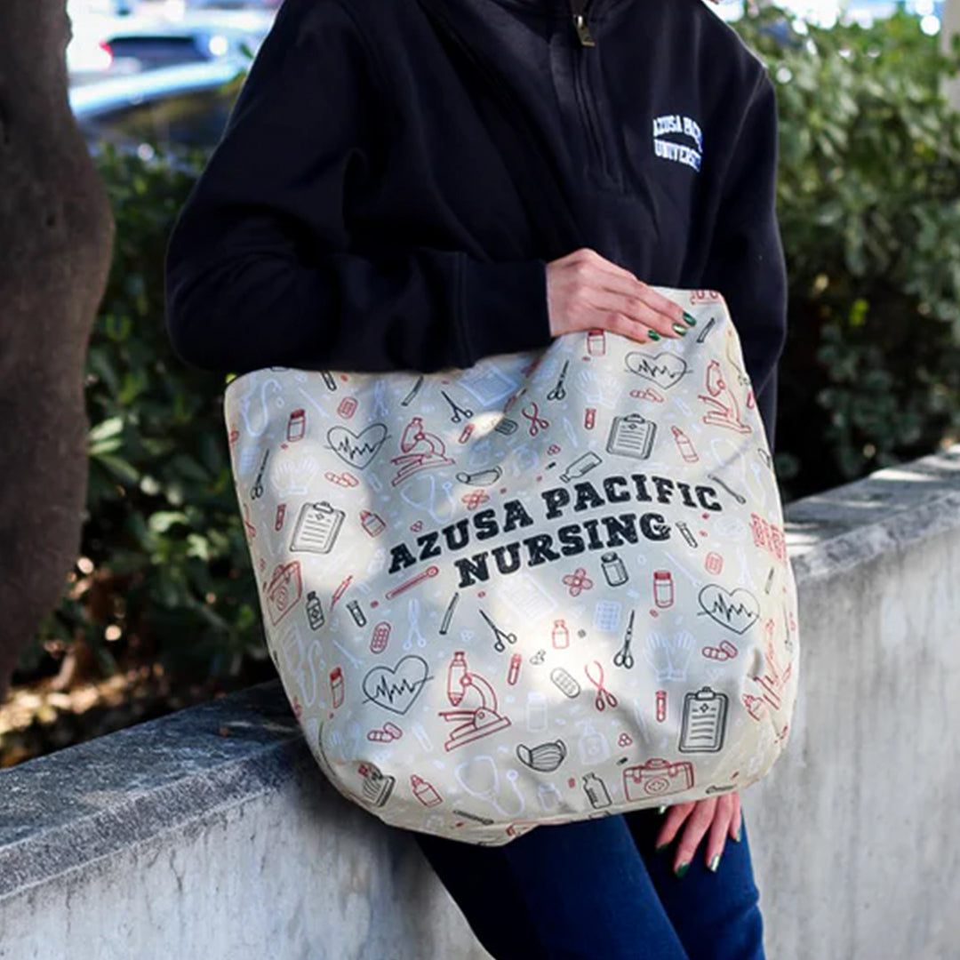 Nursing Reversible Tote Bag