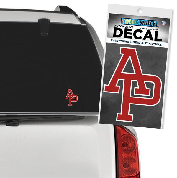 Car Decal, Interlocking AP