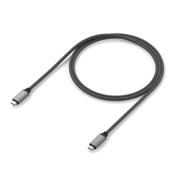 SATECHI USB4 C-to-C Cable Space Gray 2.6ft